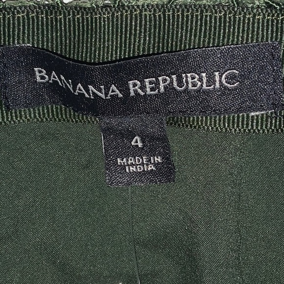 NWT Banana Republic Olive Green Lace Pencil Skirt - Size 4 - Picture 6 of 8